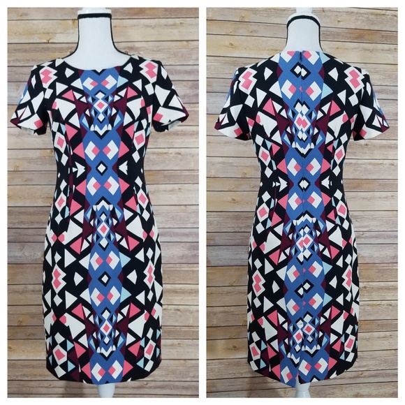 Talbots Dresses & Skirts - Talbots 2 Geometric Sheath Dress